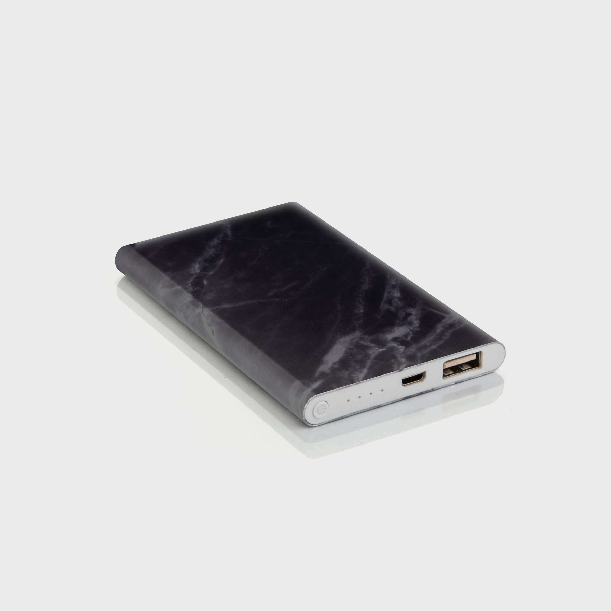 Black marble power bank