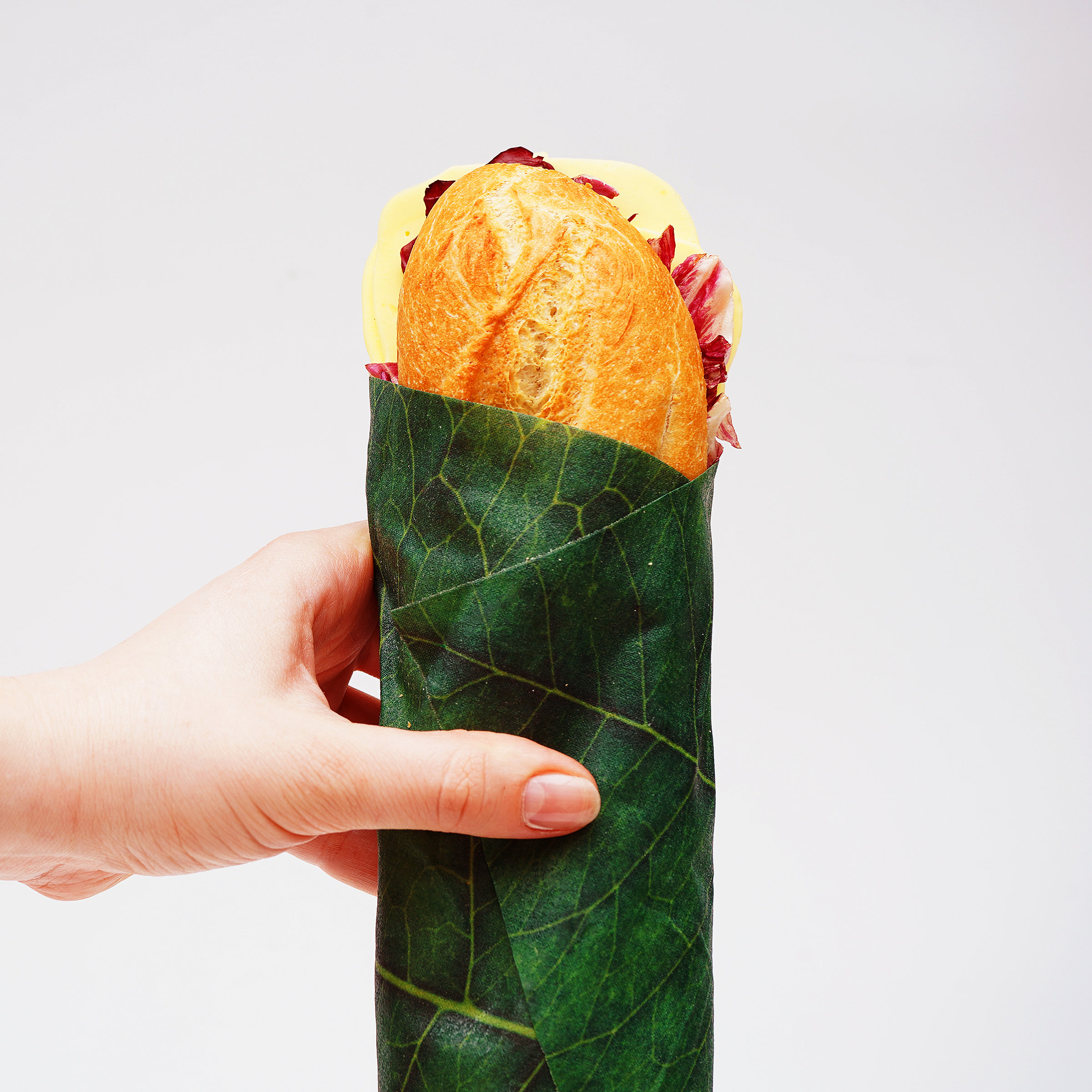 Banana Leaf Print Wax Food Wraps