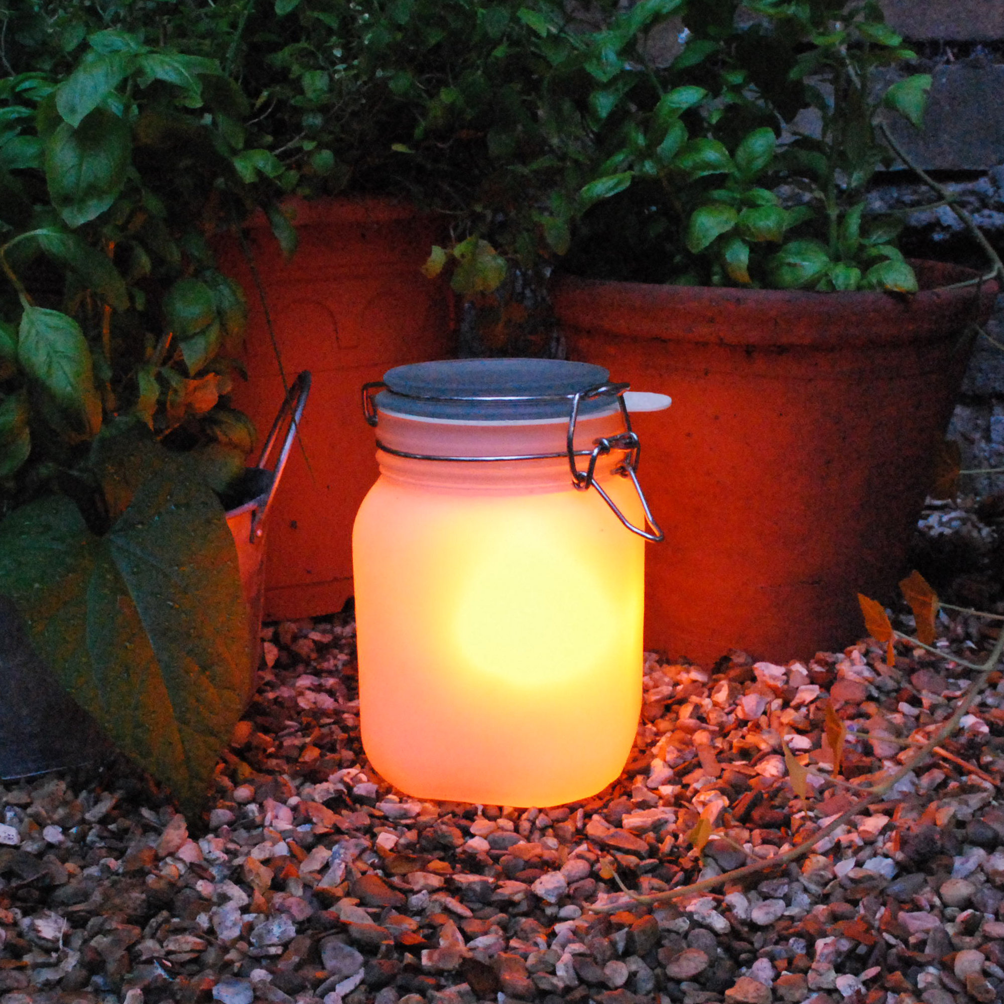 Sun Jar Yellow With Pots