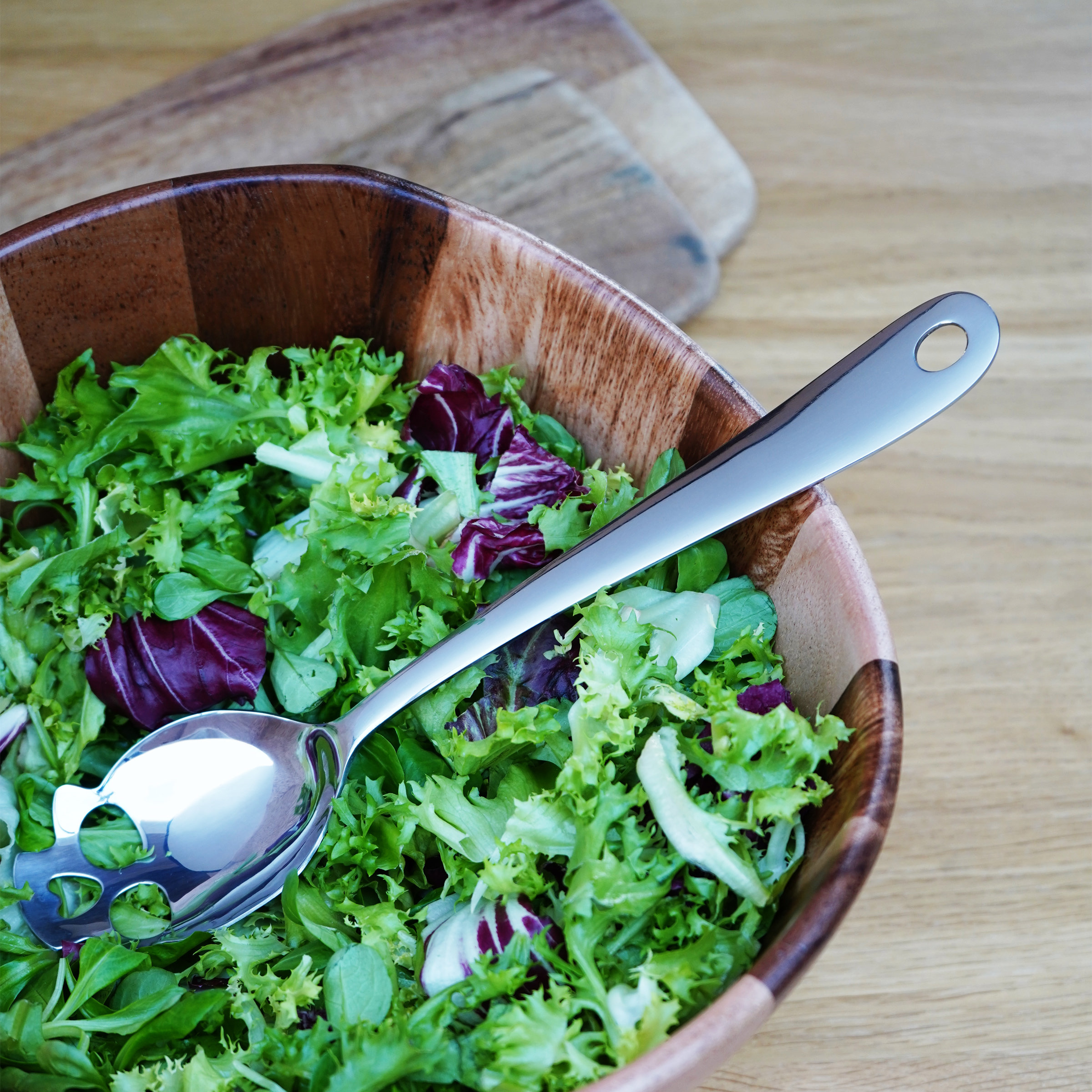 Fun salad serving spoon