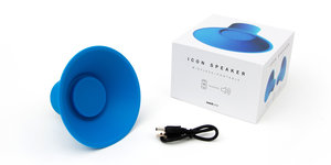 Blue Iconic Bluetooth Speaker