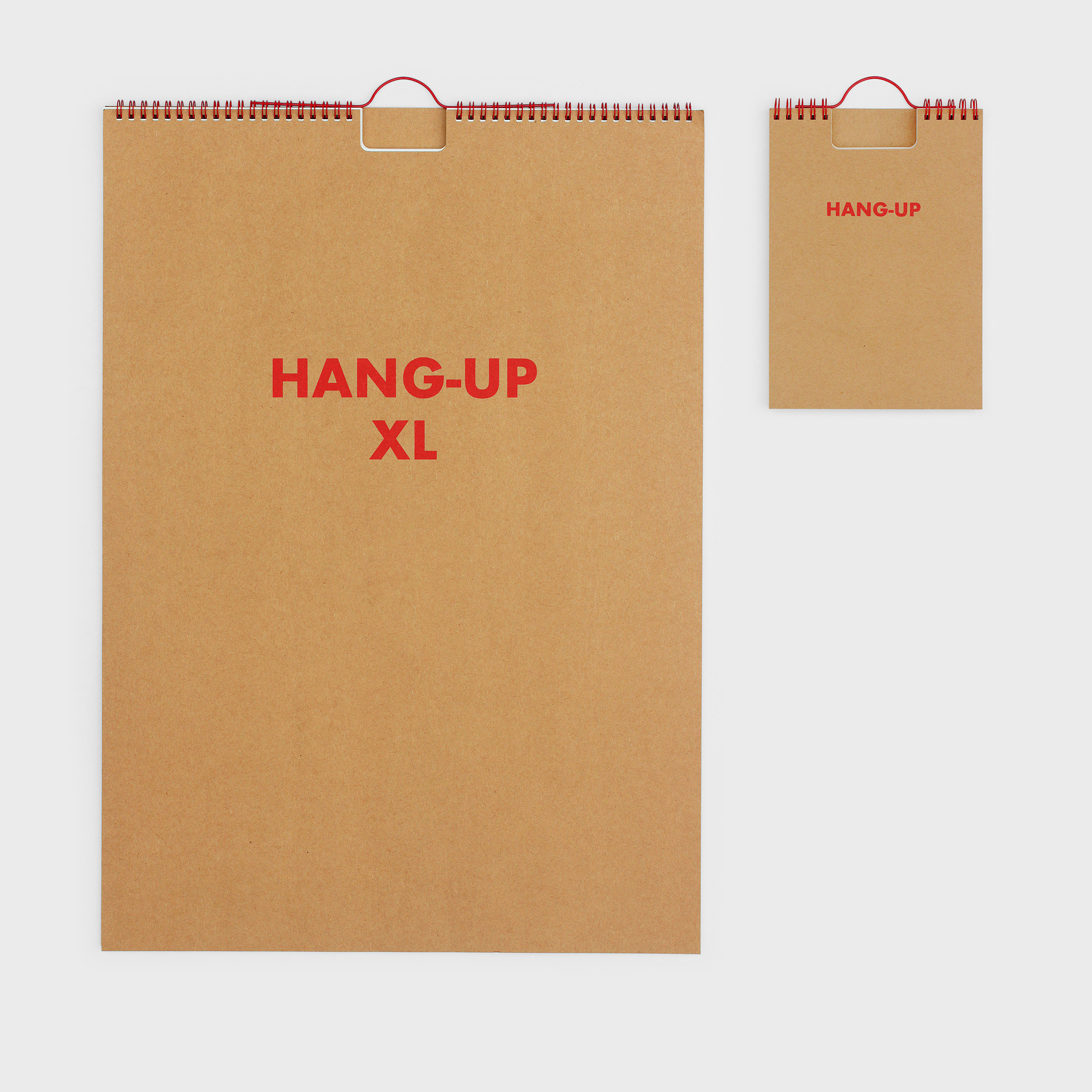 Hanging A5 and A2 XL Notebooks