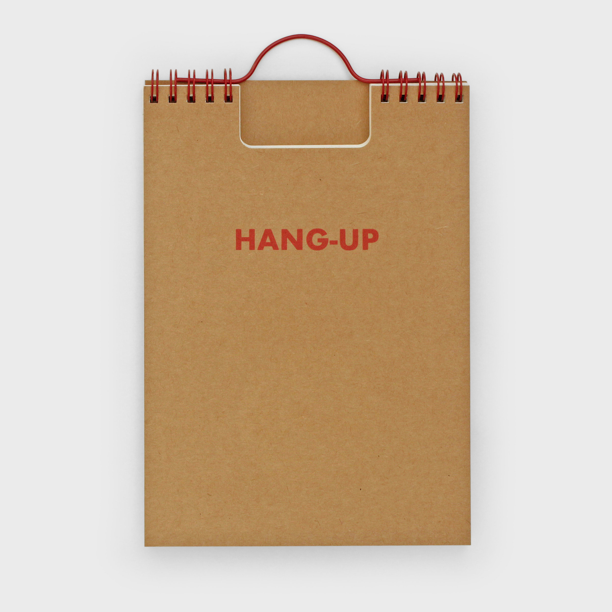 Hang-Up Spiral Bound Notebook