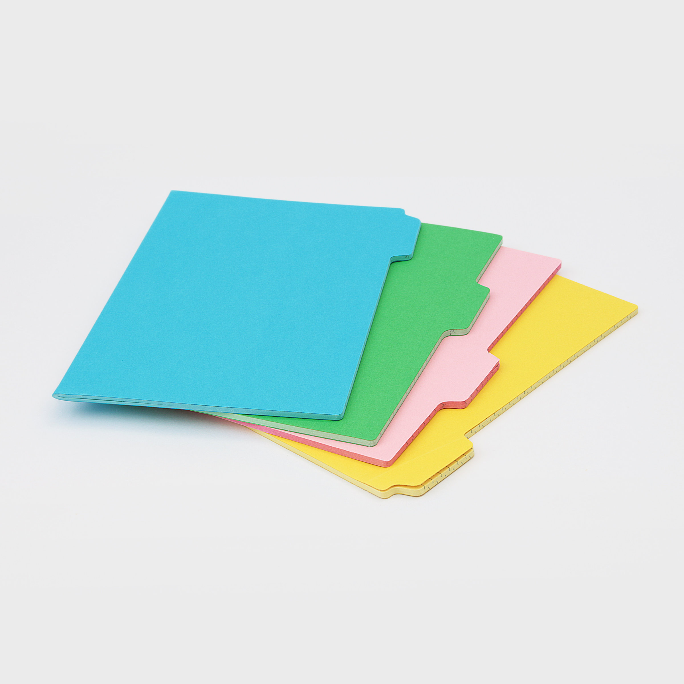 Set of 4 Notebooks with tabs
