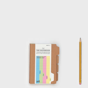 A6 (Set of 4) tab-notebooks
