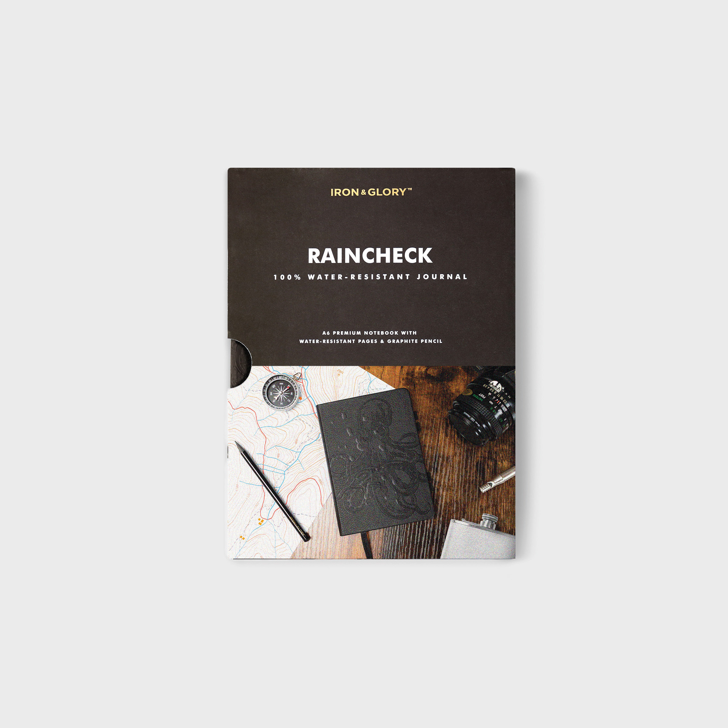 Iron & Glory Raincheck Waterproof Notebook Pack