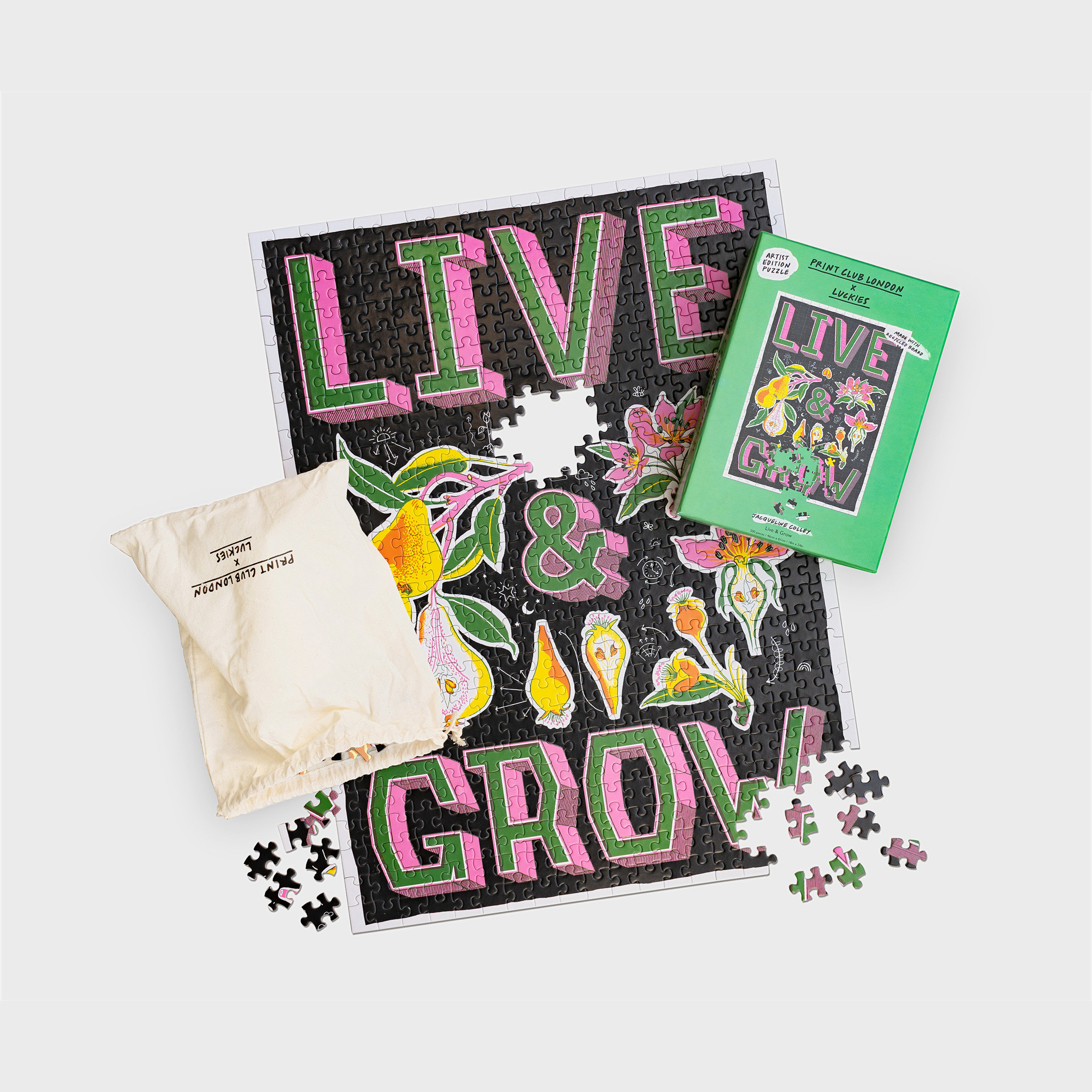 Live and Grow Jigsaw Print Club