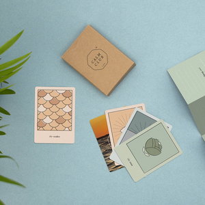 Calm Club self-reflection tarot set