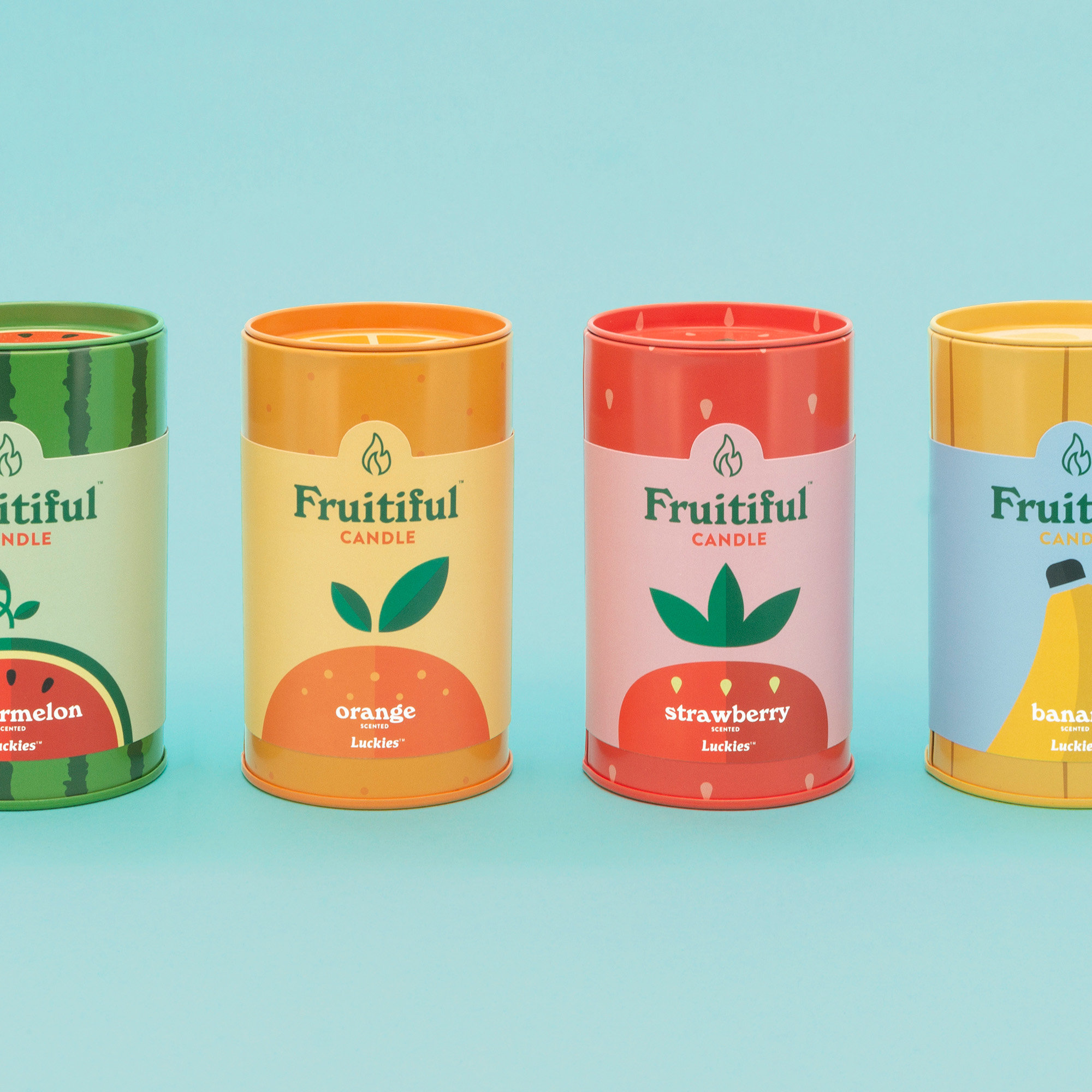 Fruit Scented Candles (Luckies)