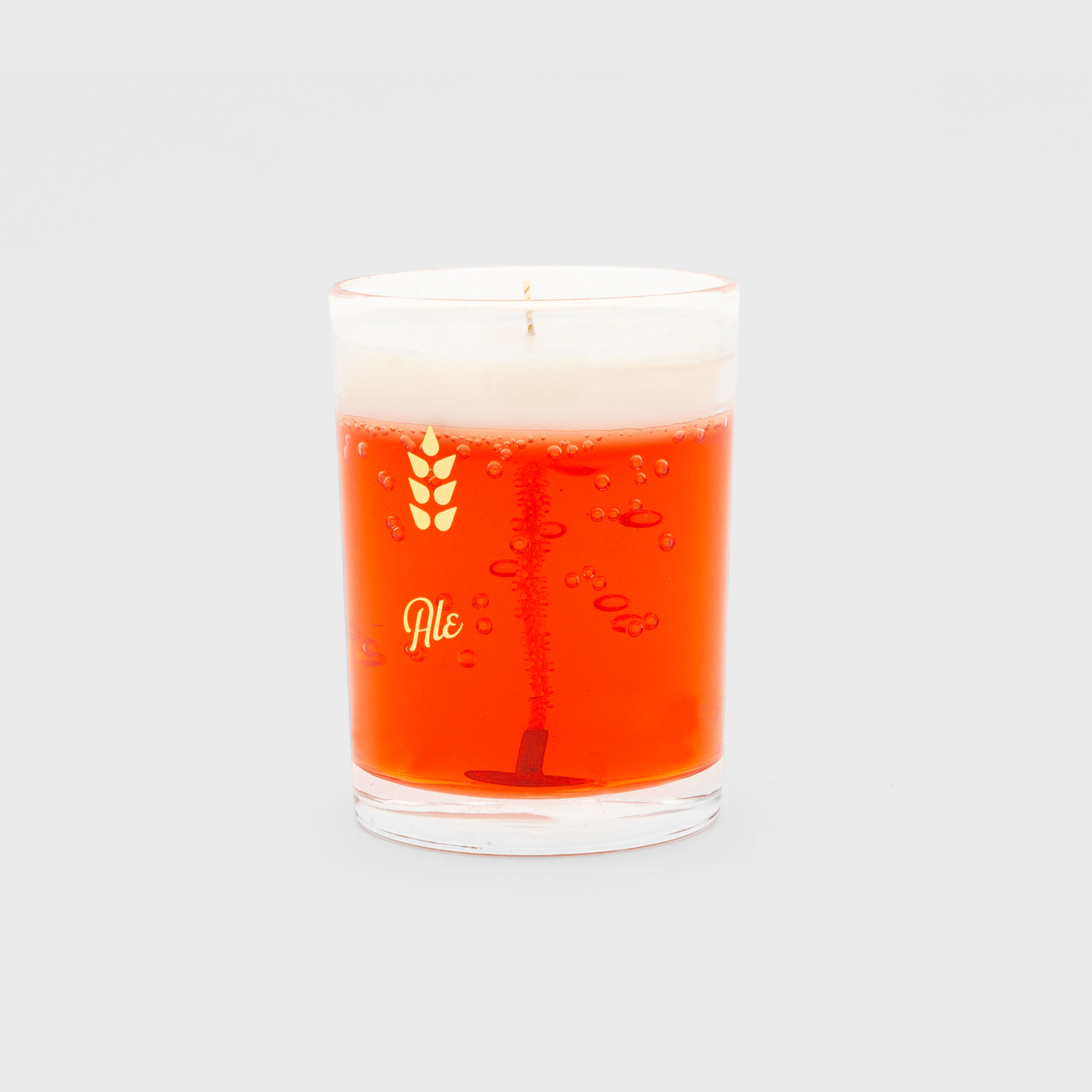 Amber Ale Beer Candle