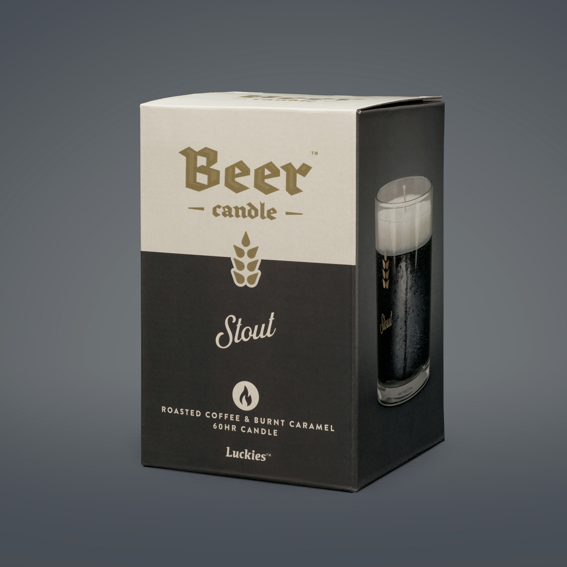 Stout Beer Candle