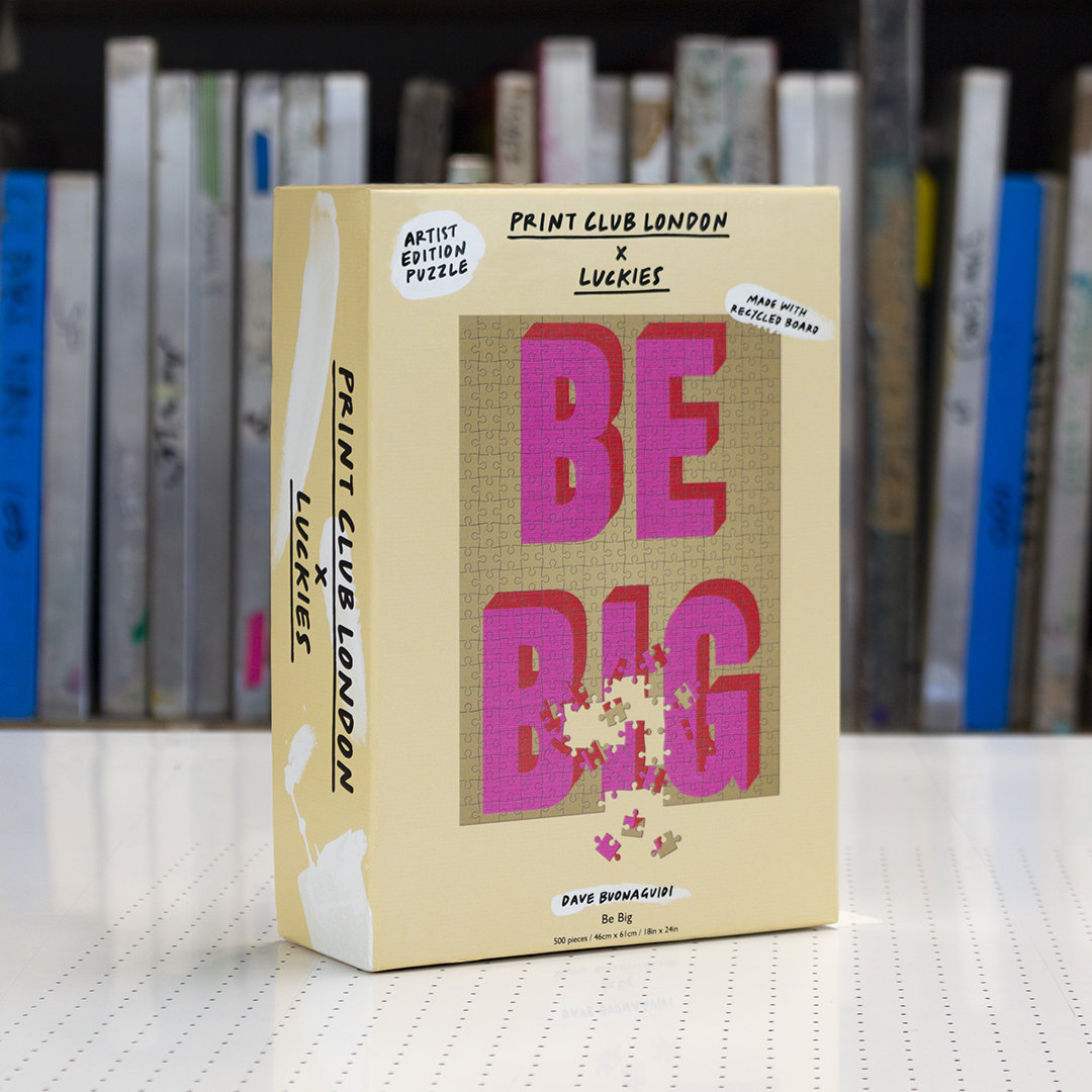 Print Club - Be Big Puzzle Jigsaw Box