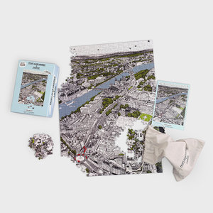 Print Club - Around and About London Jigsaw Puzzle