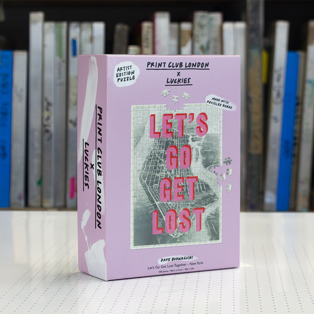 Print Club - Lets Go Get Lost NY Boxed