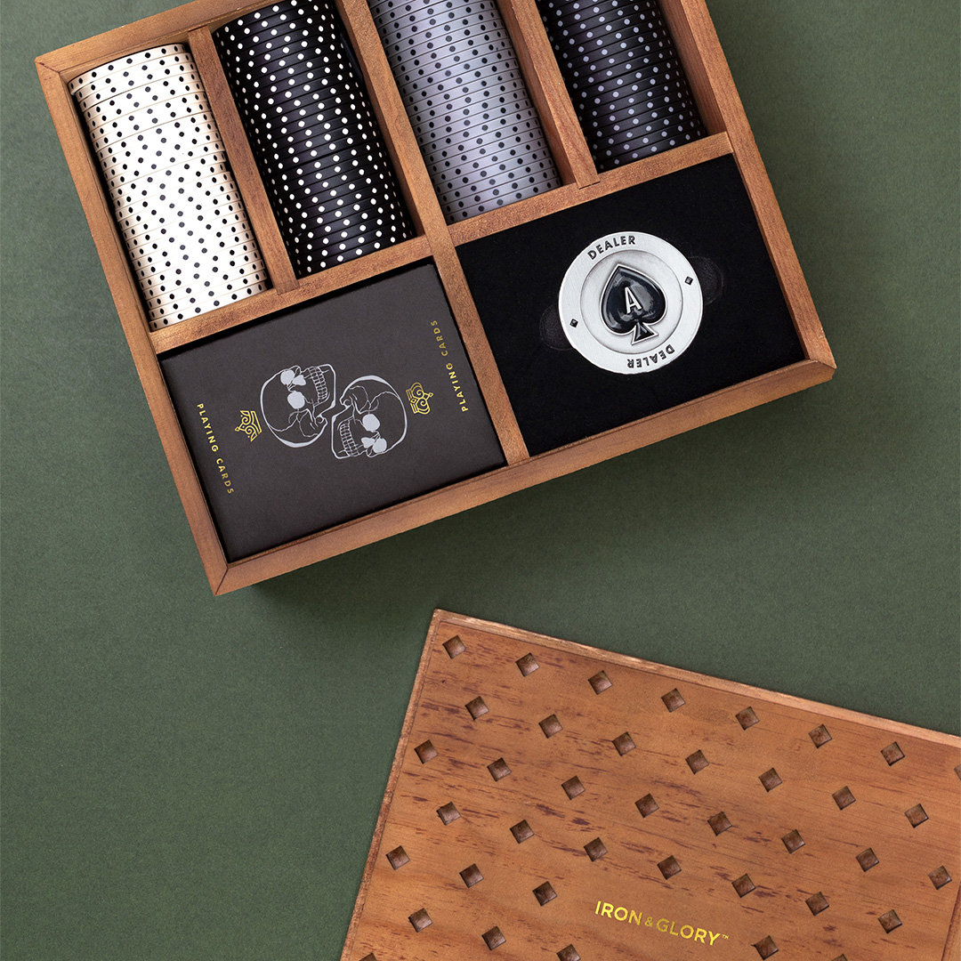 Dead Mans Hand Poker Set