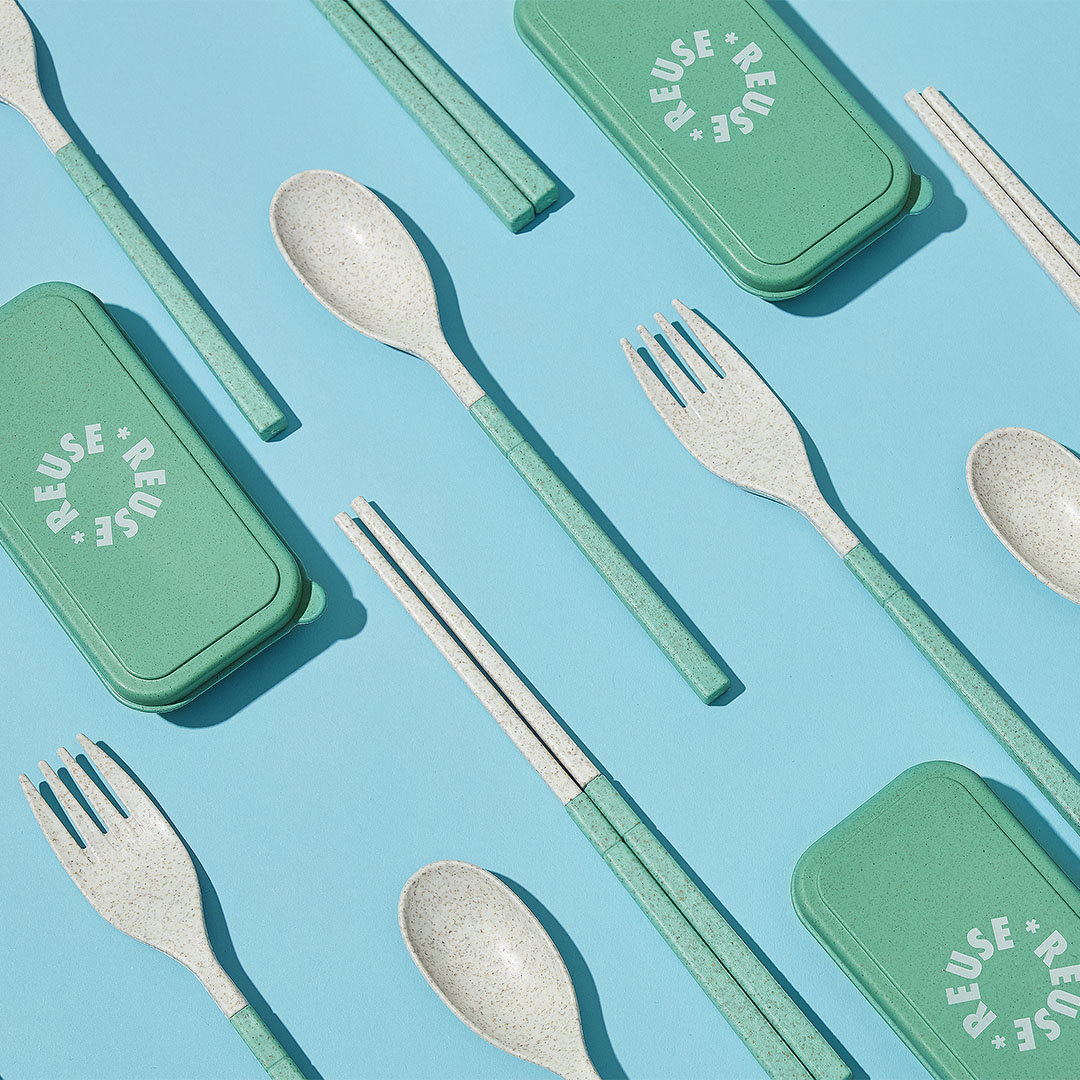 For Good Snack Reusable Travel Cutlery Set