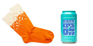 Pack and Product Beer Socks IPA