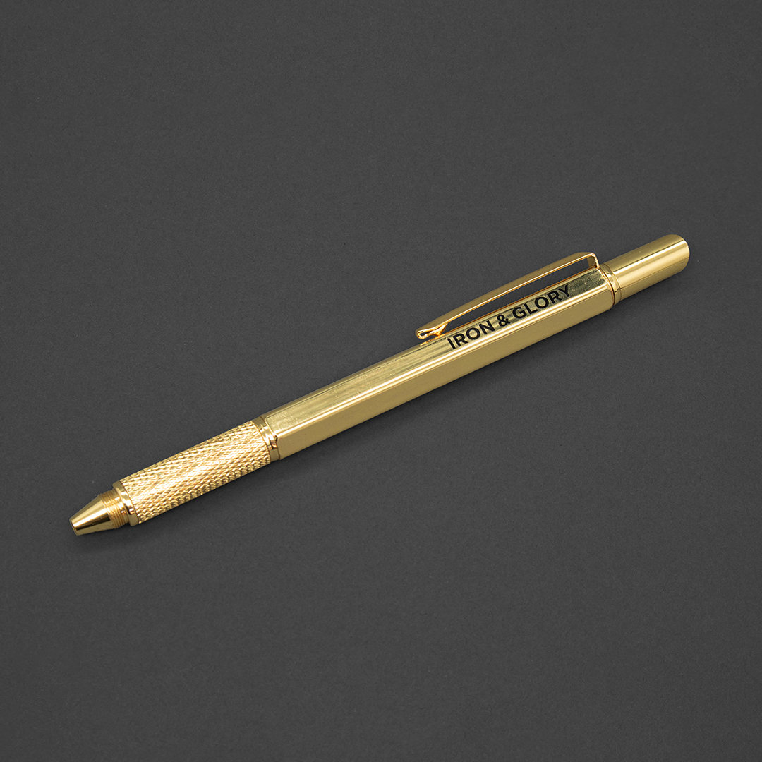 Brass Pen by Iron and Glory