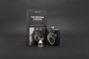 For Medicinal Purposes Hip-Flask