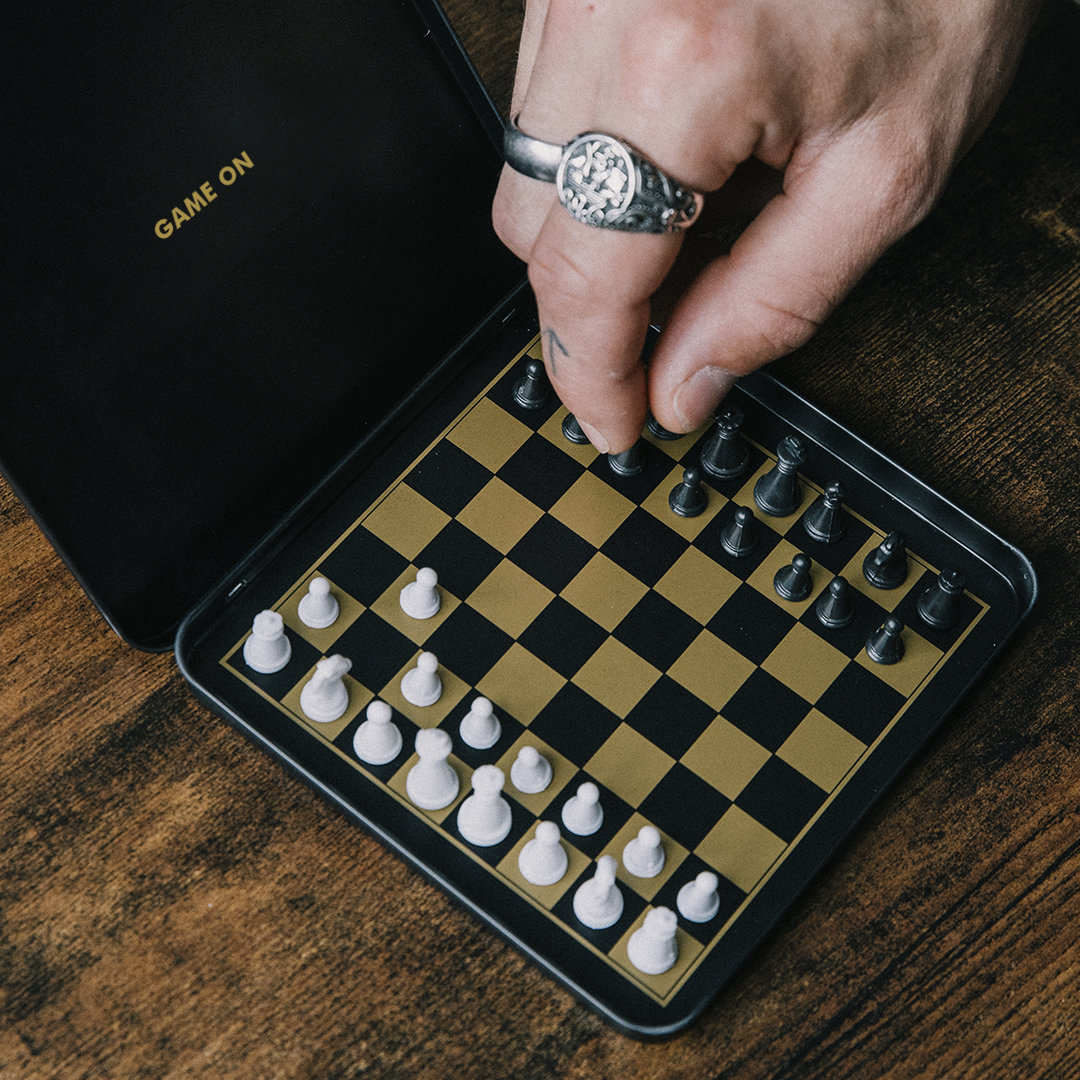 Iron & Glory Travel Chess Set