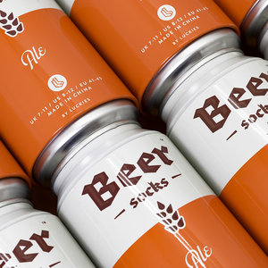 Multiple cans of socks