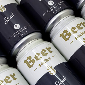 Multiple cans of stout
