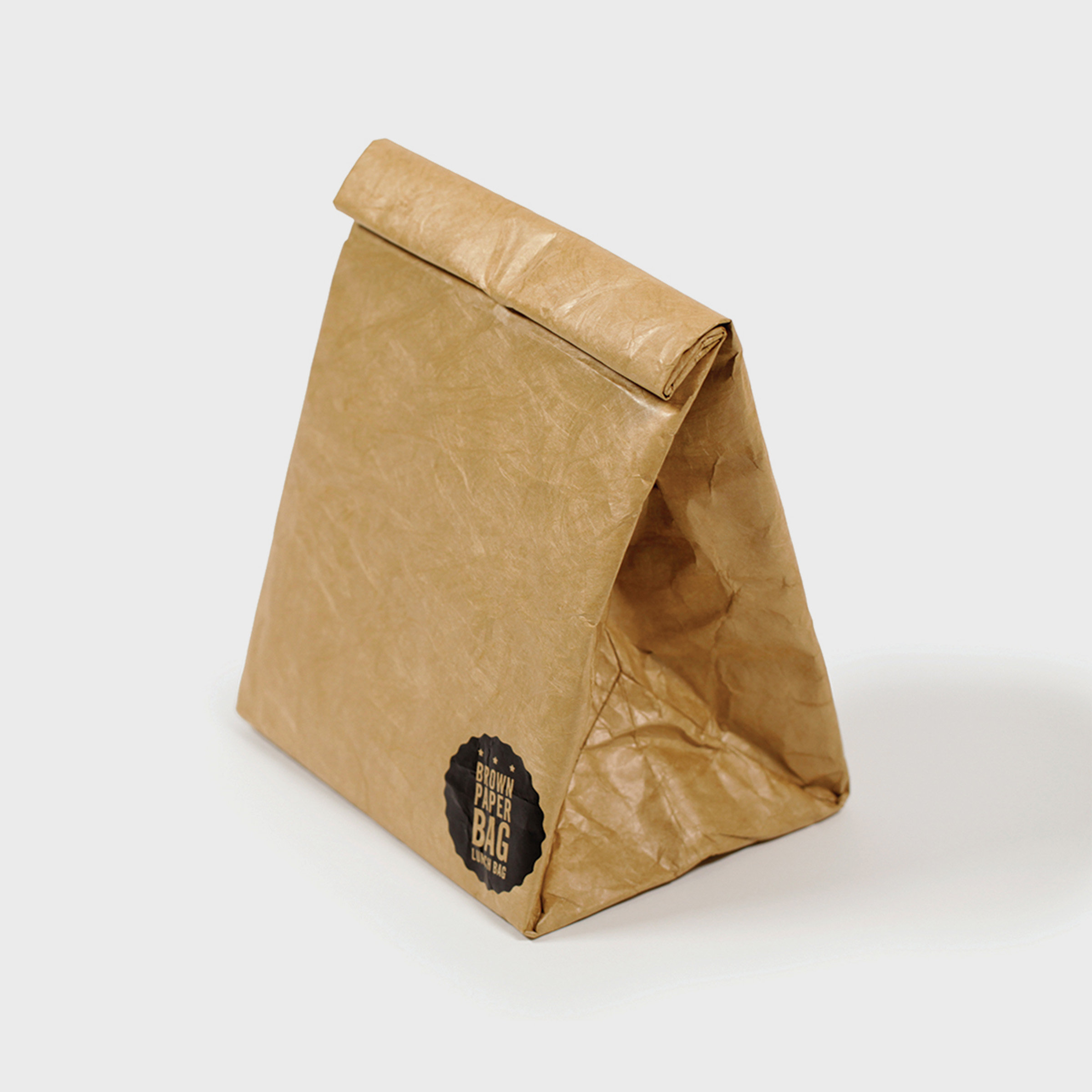 Brown Paper Lunch Bag reuseable
