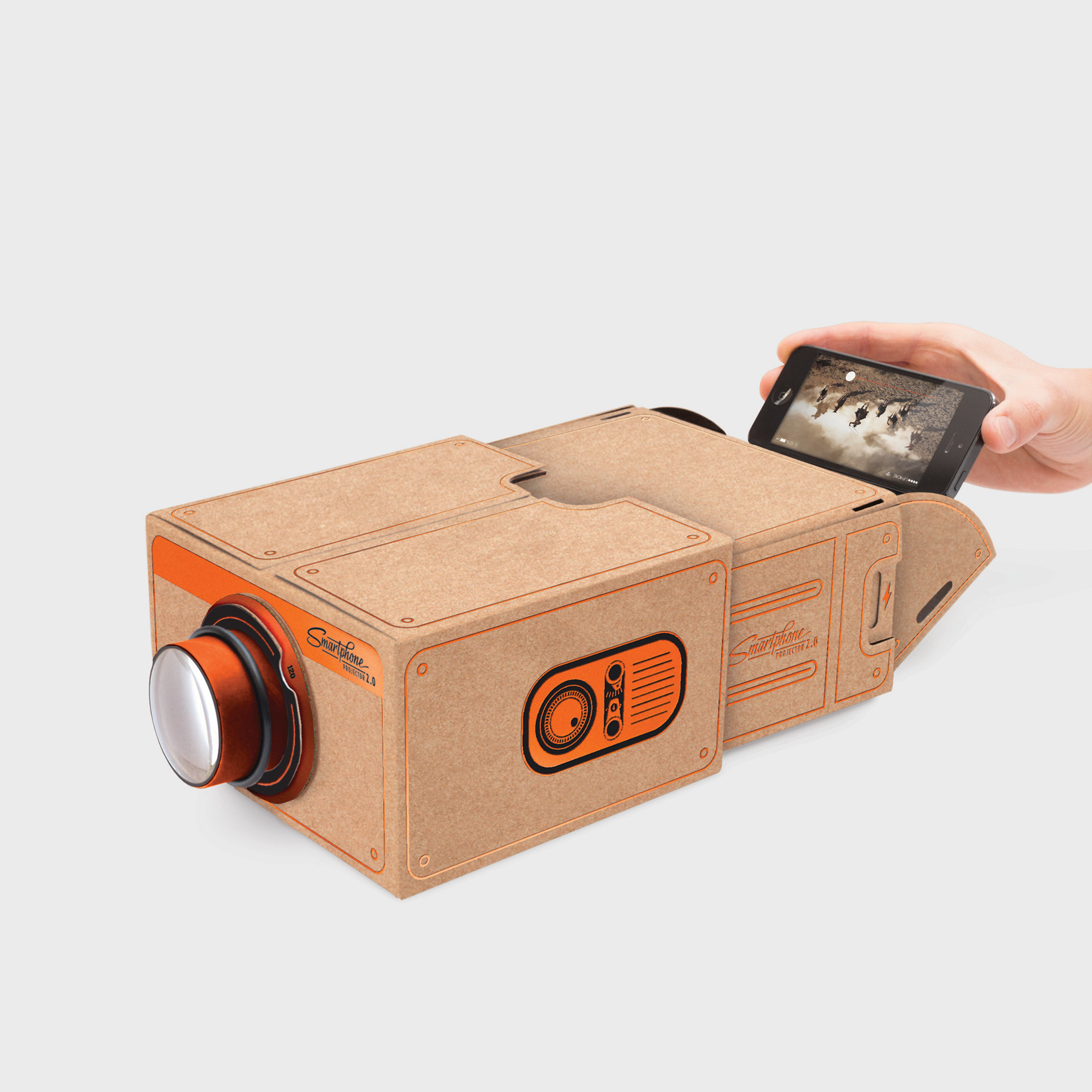 Copper Edition Smartphone Projector