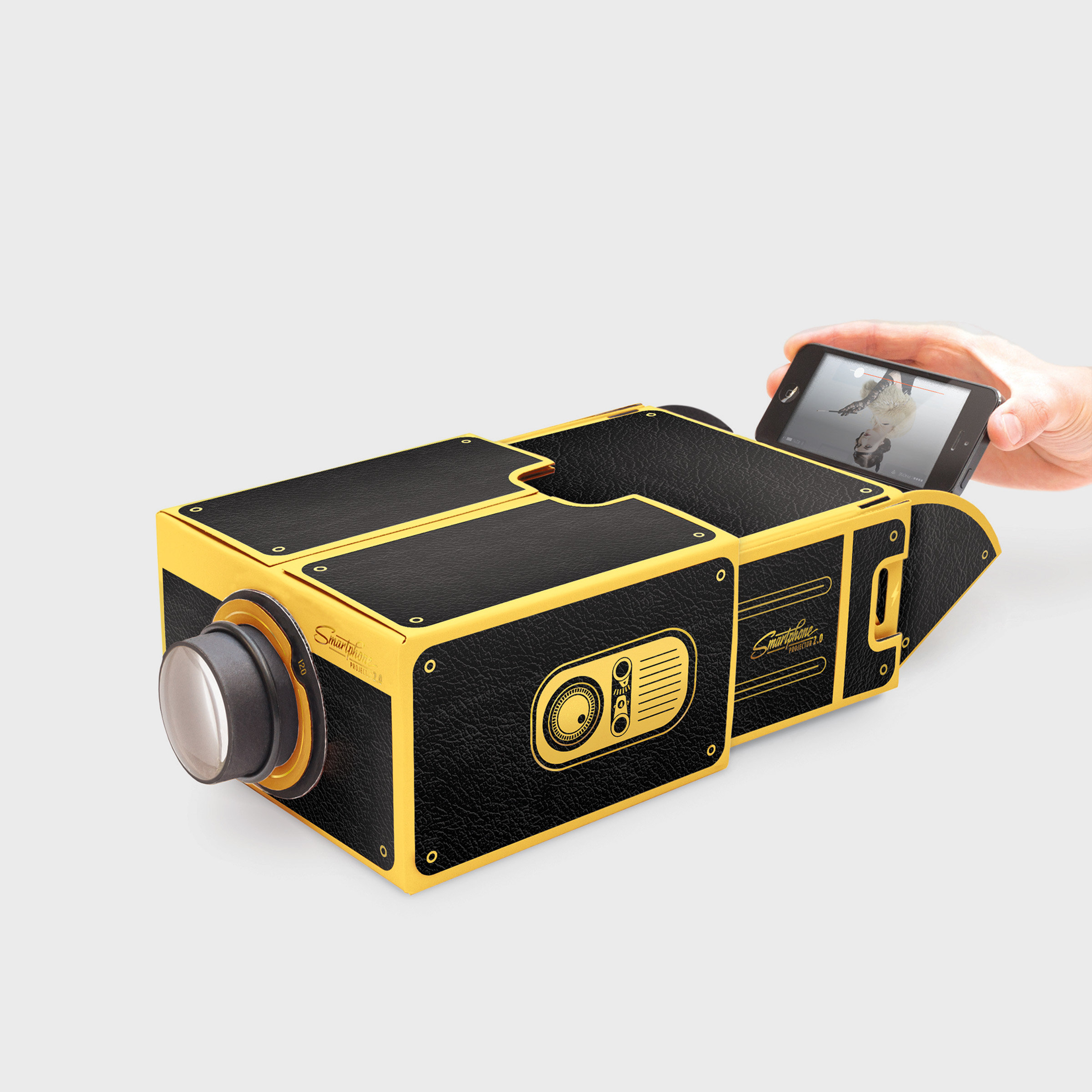 Gold Edition Smartphone Projector