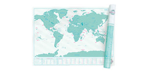 Pack and Product Hello Scratch Map