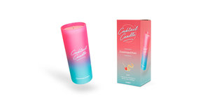 Pack and Product Cocktail Candles Cosmopolitan