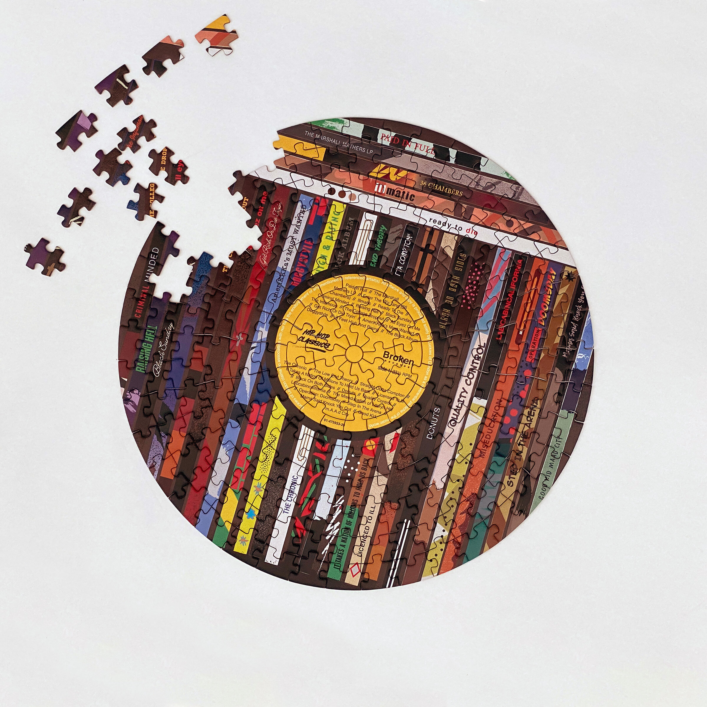 Vinyl Record Jigsaw Puzzle