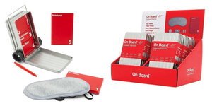 Luckies On Board Compact Travel Kit in a bag