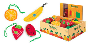 Fruit shaped reusable shopping bags