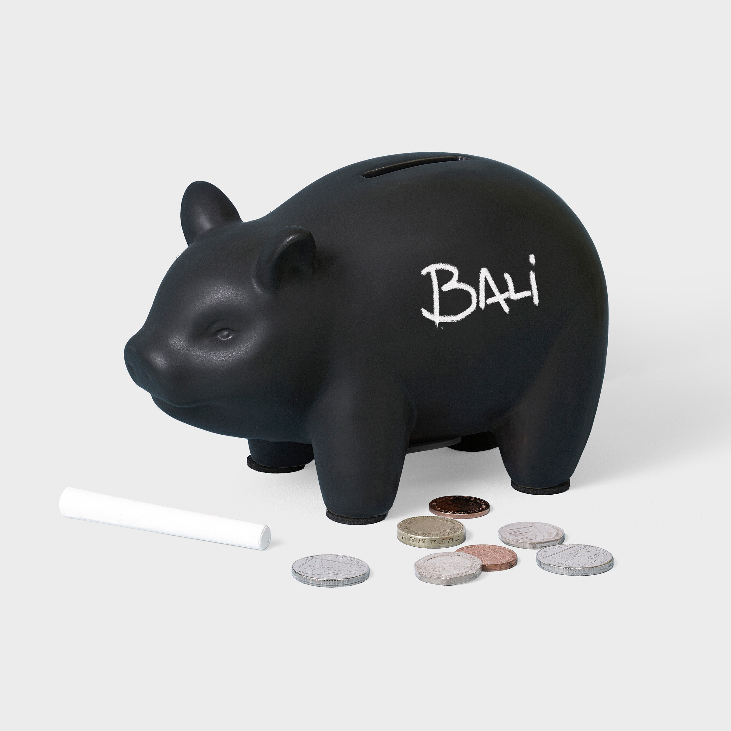 Black Piggy Bank