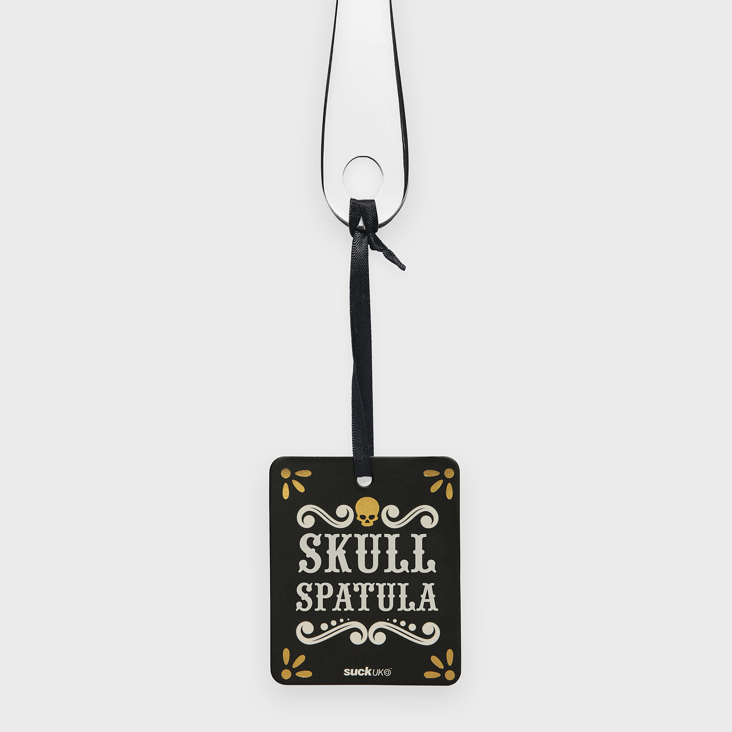 Skulll Spatula Retail Swing tag