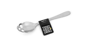 SuckUK Skull Sugar Spoon (Tea Spoon) with black tag