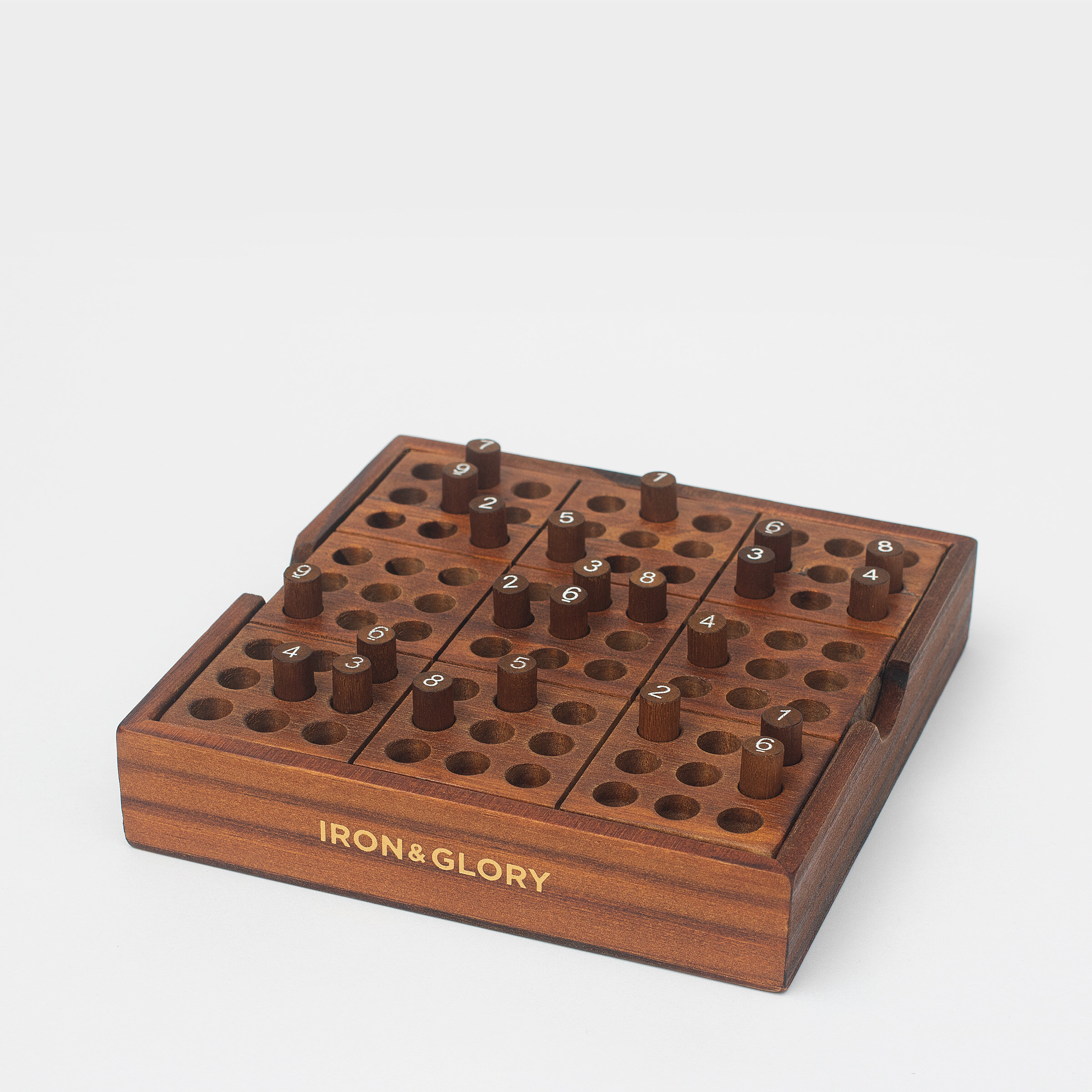 Wooden Peg Sudoku Game