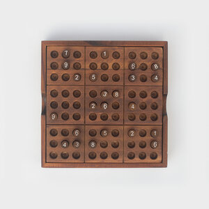 Wooden Sudoku Game by Iron & Glory
