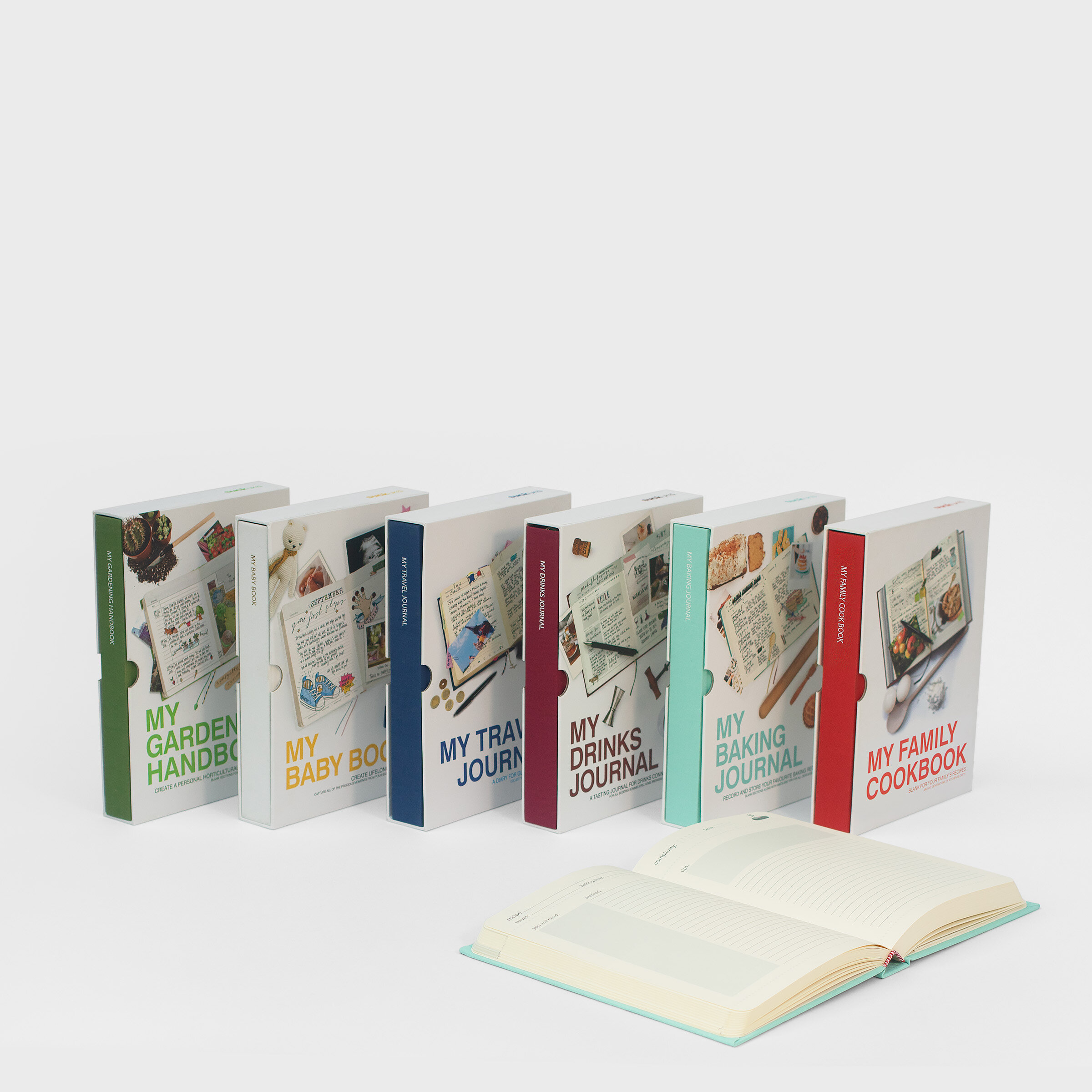 Colurful Hardback Journals