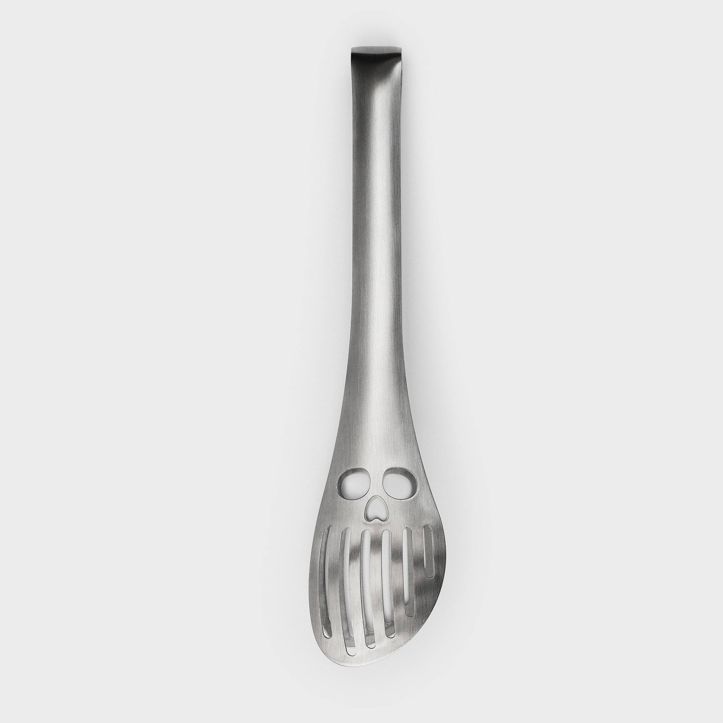 Kitchen Tongs with Skull Face