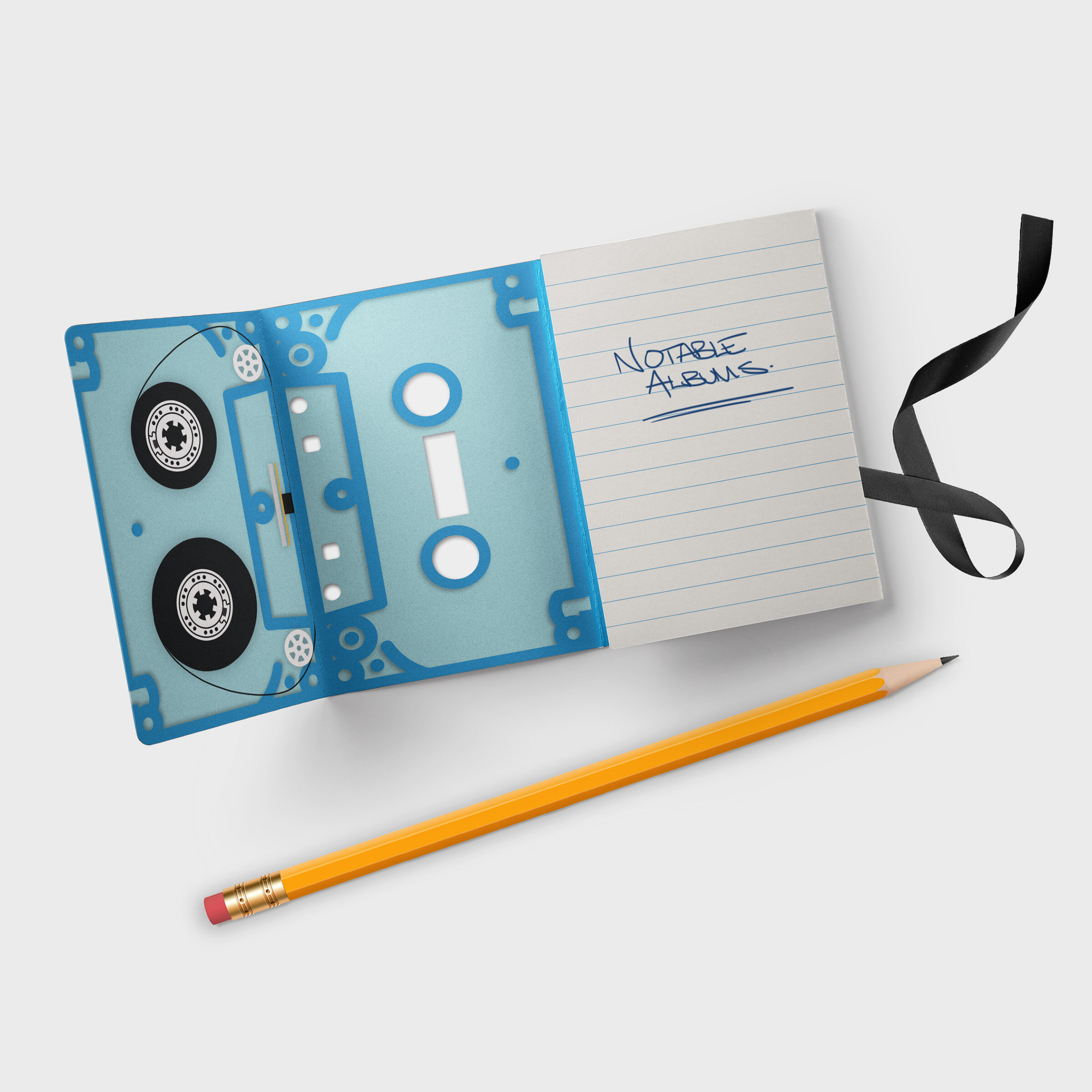 printed internals of a cassette tape