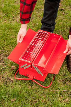 Portable Steel BBQ