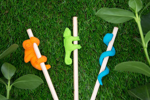 Children's Pencils with Fun Animal Erasers 