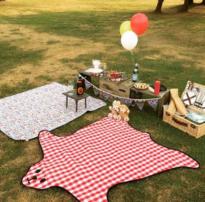 Red Checkered Picnic Blanket