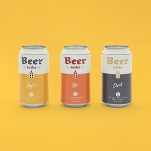 Beer Can Socks