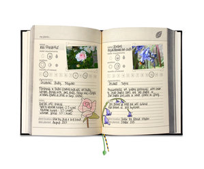 Indoor and outdoor gardening scrapbook