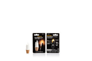 Garden patio wind resistant candles for Halloween 