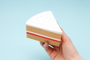 Cake Memo Block in hand