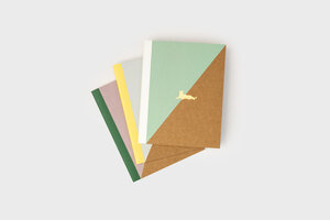 Cat and Dog Note Books, Good Design Works, Three, Gold, Pet